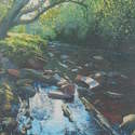 No.15. River Swale, Keld. Acrylic. 2012. 250x360mm