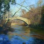 6.0. Begger's Bridge. acrylic. 2013  260 x 160 mm. 