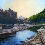 26.0 Staithes Beck, Spring. Acrylic. 2012. 360x250mm