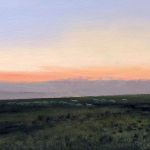 WE2016 8.0 'Commondale Sunset' 2014  Acrylic 160 x 100mm