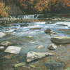 River Swale, Autumn #2. Sold.