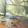 West Beck, Spring. Gouache. 295 x 215mm. SOLD