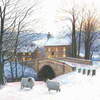 Lealholm, Winter. Acrylic. Sold.