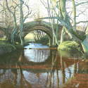26. Bridge, Westerdale. Acrylic. 2010 225 x 325mm