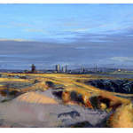 View From South Gare. Acrylic 2011